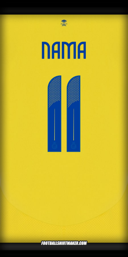 Jersey Al Nassr Cup 2024/2025 -  nama - 11