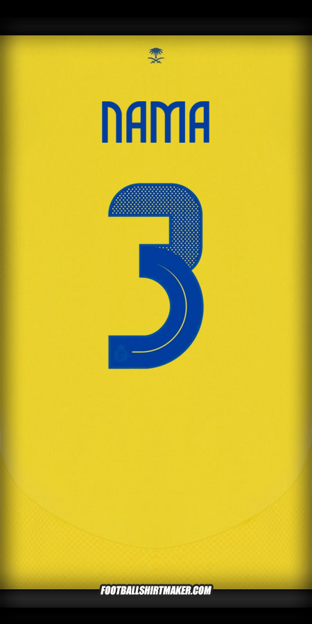 Jersey Al Nassr Cup 2024/2025 -  nama - 3