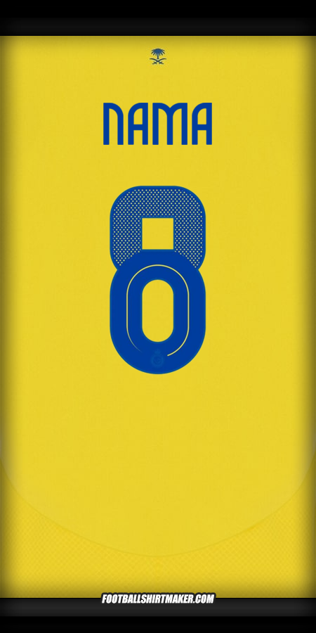 Jersey Al Nassr Cup 2024/2025 -  nama - 8