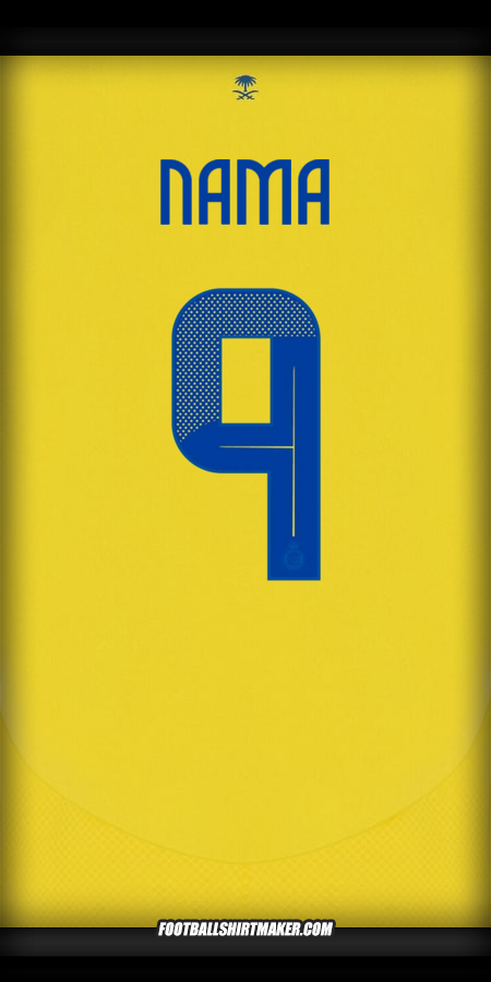Jersey Al Nassr Cup 2024/2025 -  nama - 9