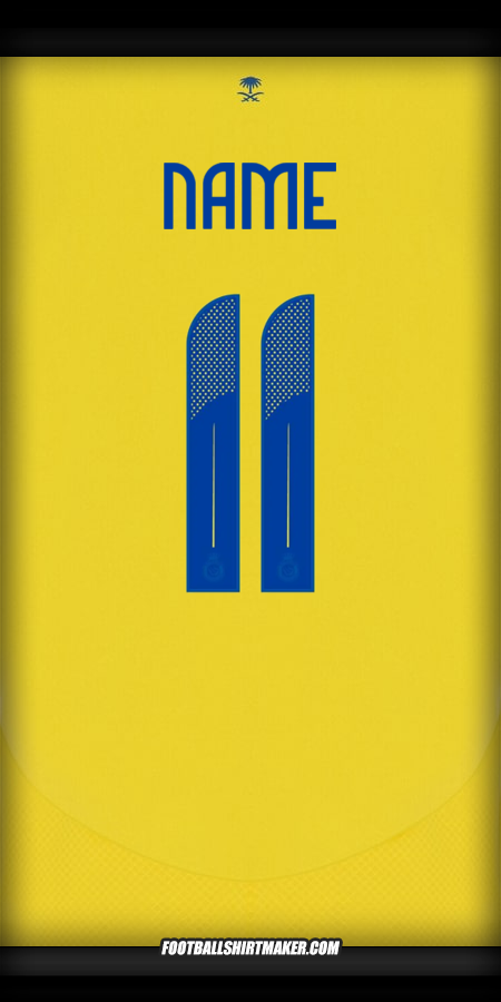 Trikot Al Nassr Cup 2024/2025 -  name - 11