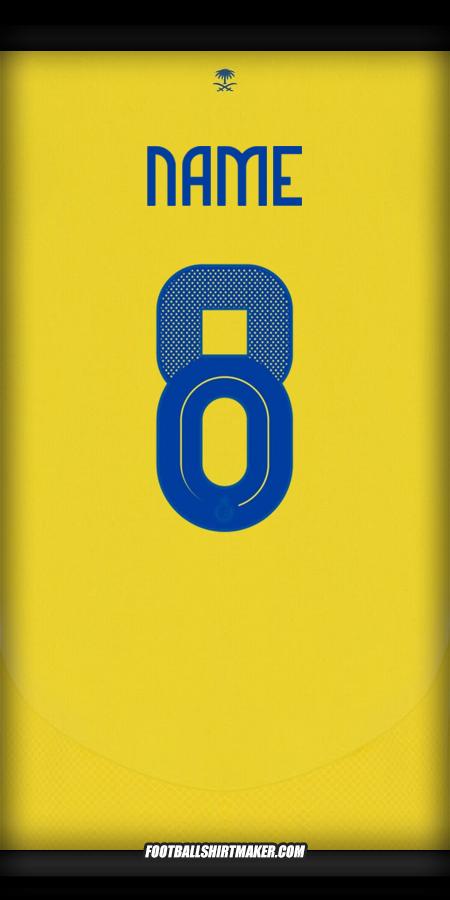 Trikot Al Nassr Cup 2024/2025 -  name - 8