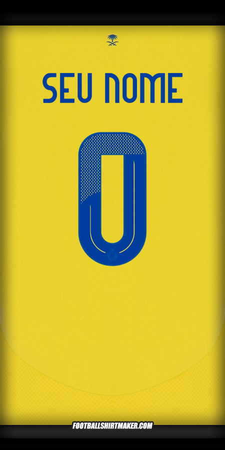 Camisa Al Nassr Cup 2024/2025 -  seu nome - 0