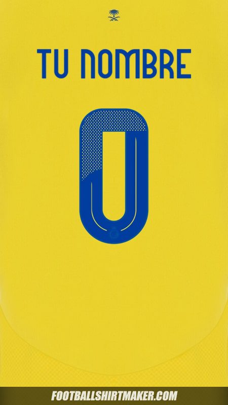 Camiseta Al Nassr 2024/2025 Cup -  tu nombre - 0