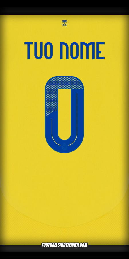 Maglia Al Nassr 2024/2025 Cup -  tuo nome - 0