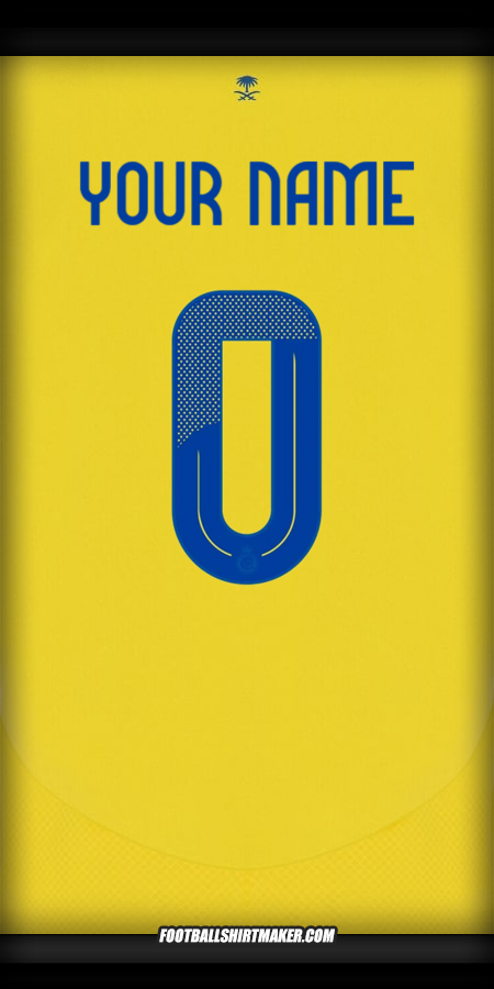 Shirt Al Nassr 2024/2025 Cup -  your name - 0