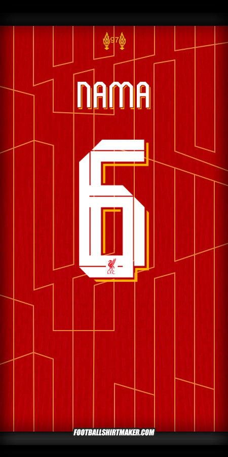 Jersey Liverpool FC Cup 2024/2025 -  nama - 6