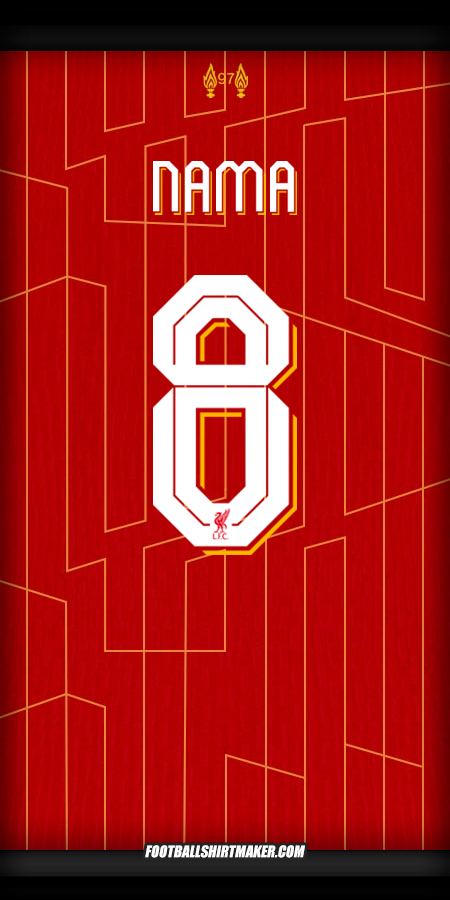 Jersey Liverpool FC Cup 2024/2025 -  nama - 8