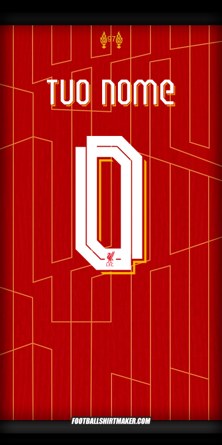 Maglia Liverpool FC 2024/2025 Cup -  tuo nome - 0