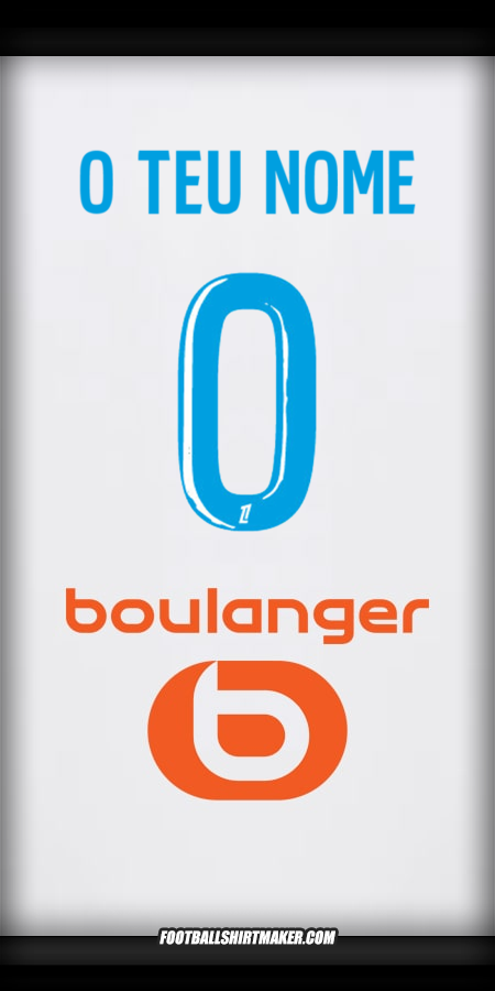Camisola Olympique de Marseille 2024/2025 -  o teu nome - 0