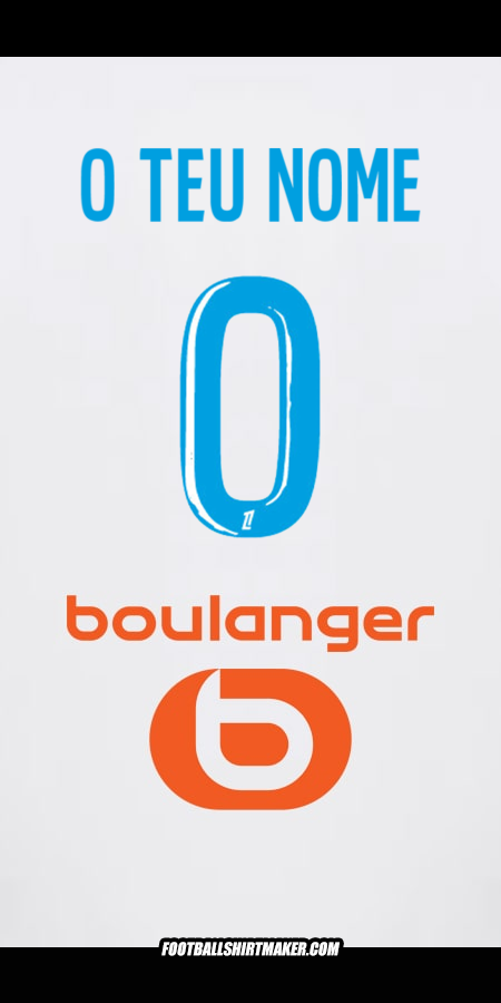 Camisola Olympique de Marseille 2024/2025 -  o teu nome - 0
