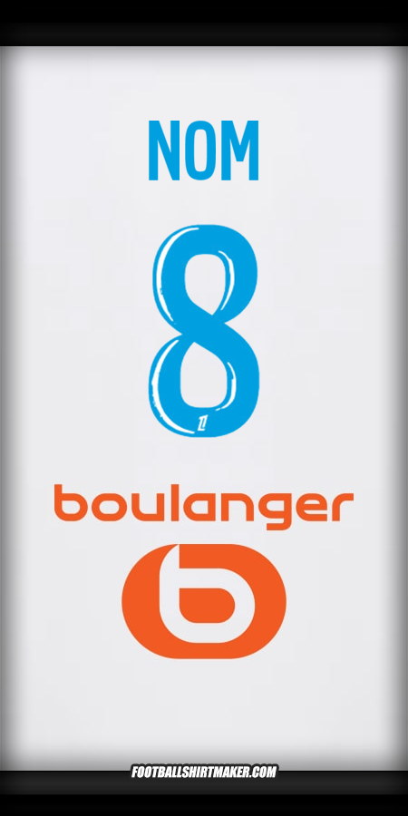 Maillot Olympique de Marseille 2024/2025 -  nom - 8