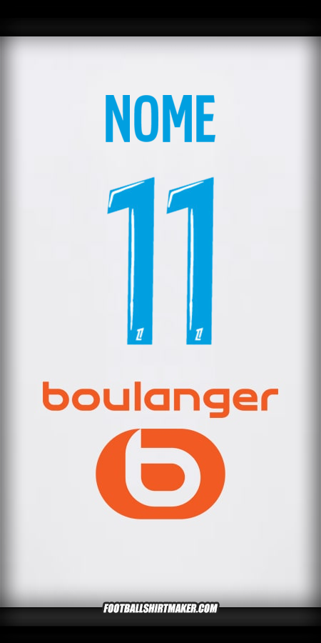 Maglia Olympique de Marseille 2024/2025 -  nome - 11