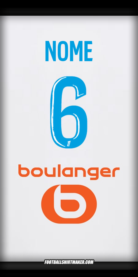 Maglia Olympique de Marseille 2024/2025 -  nome - 6