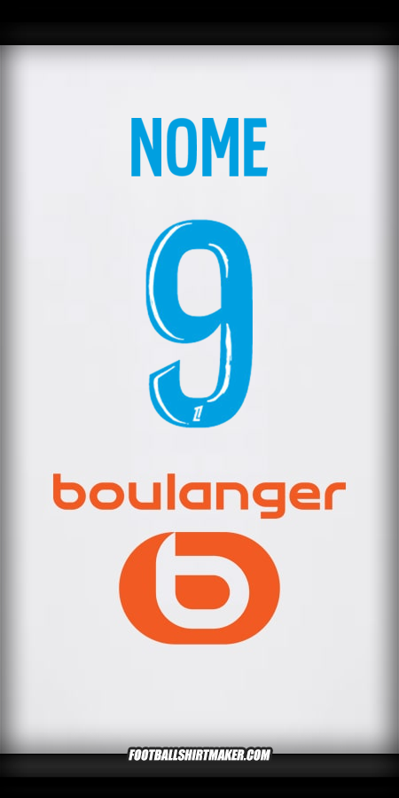 Maglia Olympique de Marseille 2024/2025 -  nome - 9