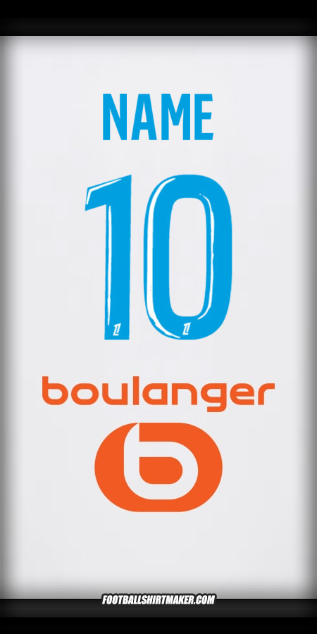 Trikot Olympique de Marseille 2024/2025 -  name - 10