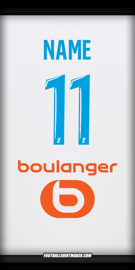 Trikot Olympique de Marseille 2024/2025 -  name - 11