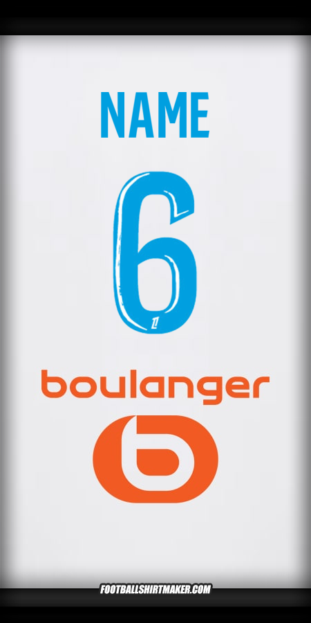 Shirt Olympique de Marseille 2024/2025 -  name - 6