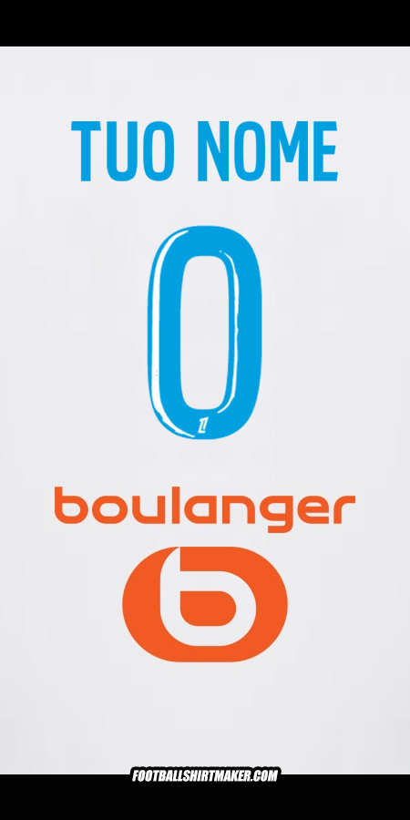 Maglia Olympique de Marseille 2024/2025 -  tuo nome - 0