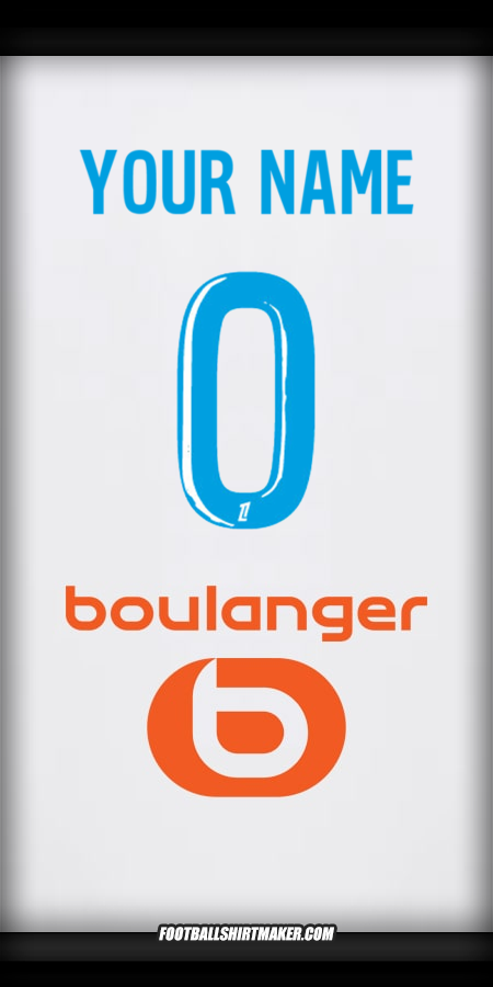 Shirt Olympique de Marseille 2024/2025 -  your name - 0