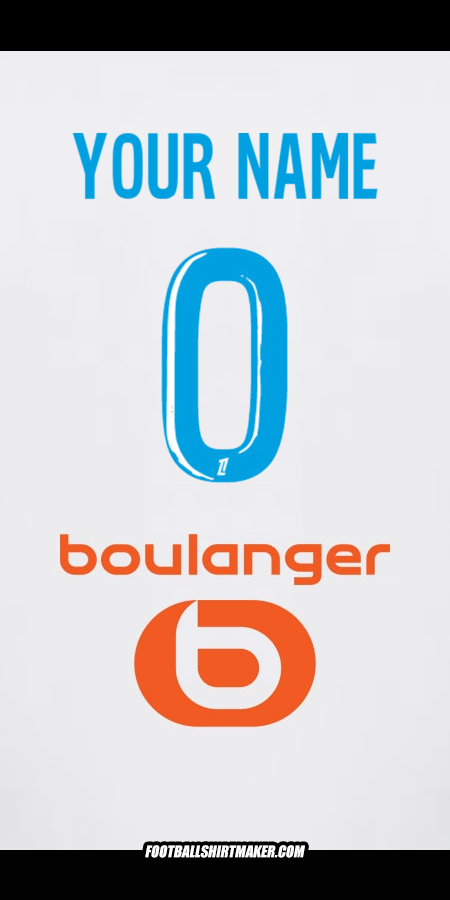 Shirt Olympique de Marseille 2024/2025 -  your name - 0