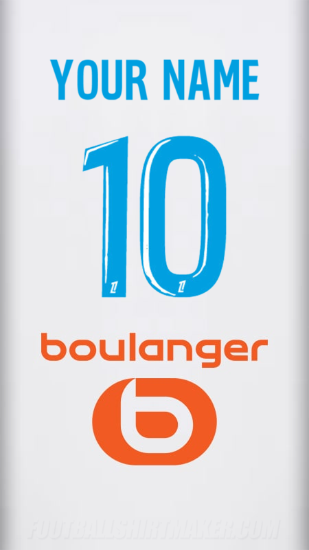 Olympique de Marseille 2024/2025 shirt number 10 your name