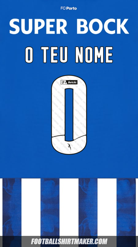 Camisola FC Porto 2024/2025 -  o teu nome - 0