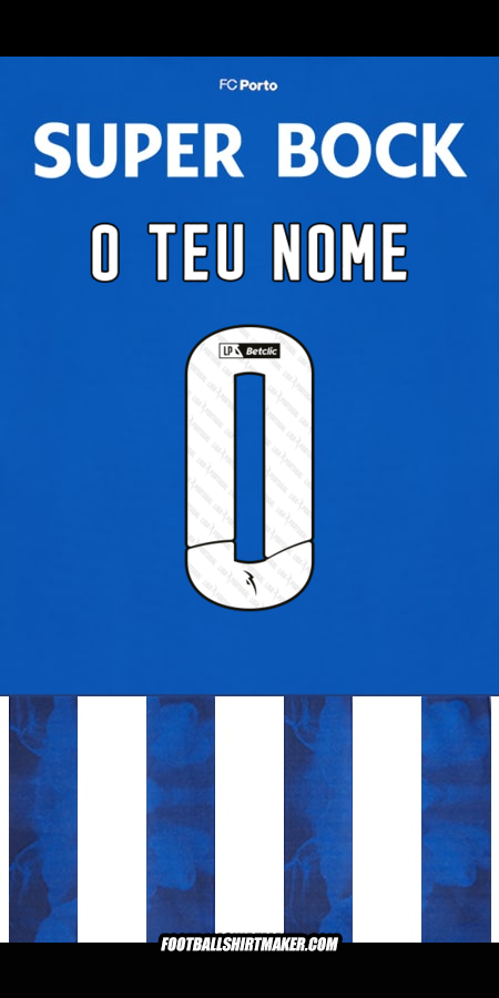 Camisola FC Porto 2024/2025 -  o teu nome - 0