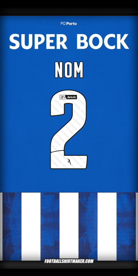 Maillot FC Porto 2024/2025 -  nom - 2