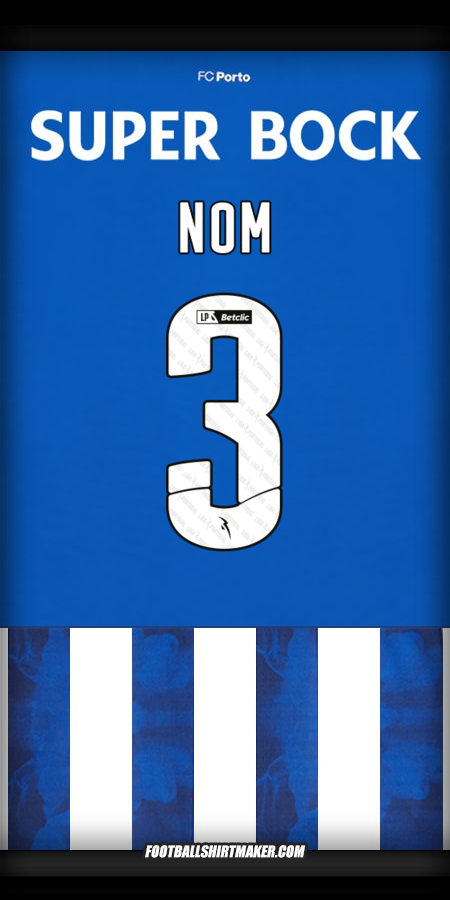 Maillot FC Porto 2024/2025 -  nom - 3