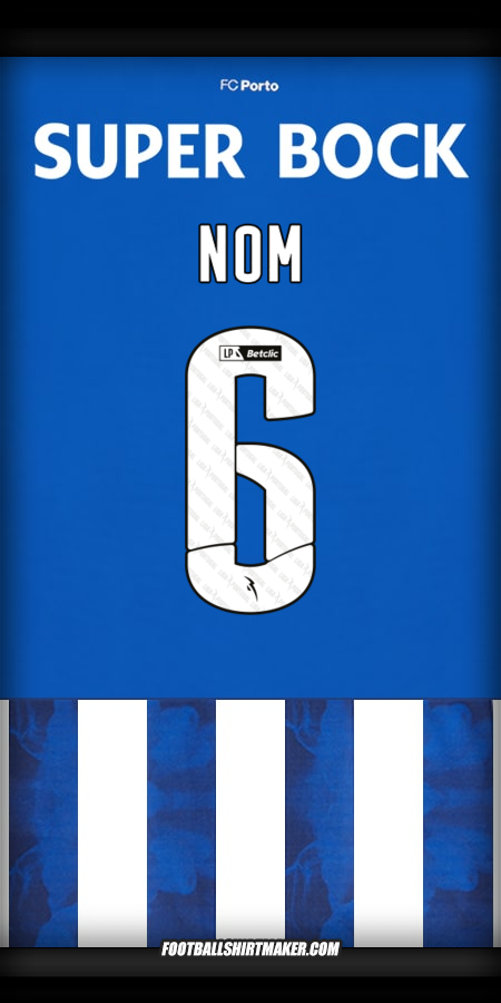 Maillot FC Porto 2024/2025 -  nom - 6