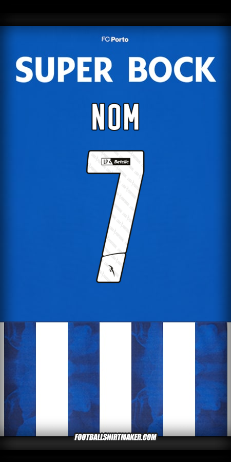 Maillot FC Porto 2024/2025 -  nom - 7