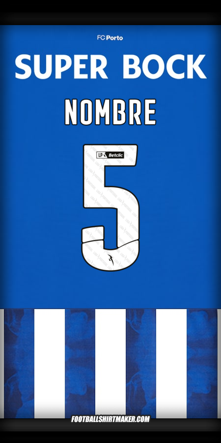 Camiseta FC Porto 2024/2025 -  nombre - 5
