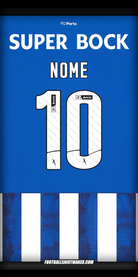 Camisa FC Porto 2024/2025 -  nome - 10