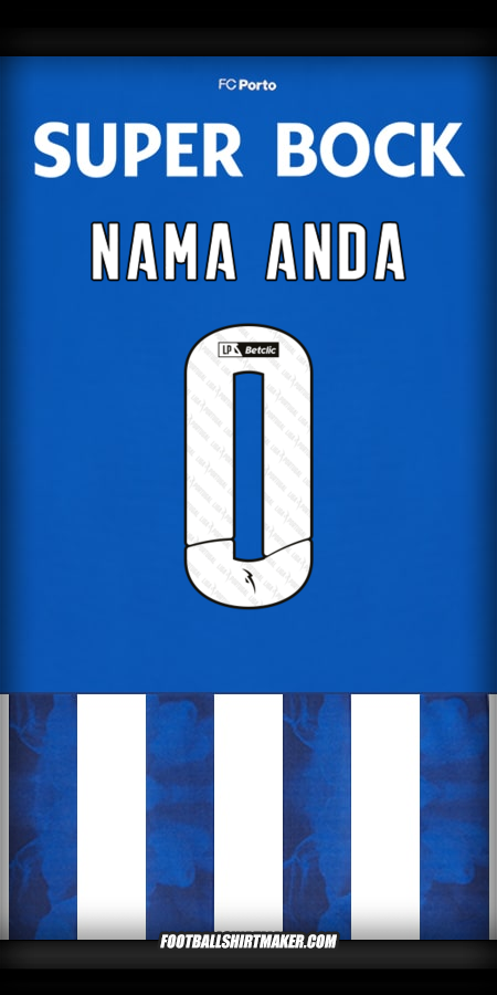 Jersey FC Porto 2024/2025 -  nama anda - 0