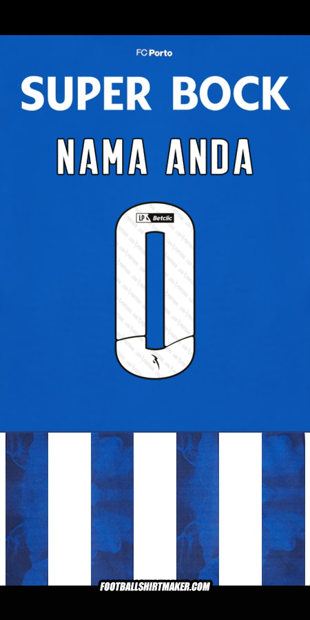 Jersey FC Porto 2024/2025 -  nama anda - 0