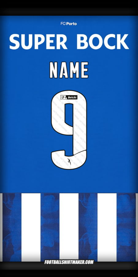 Jersey FC Porto 2024/2025 -  name - 9