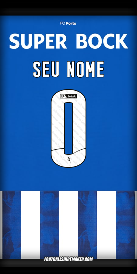 Camisa FC Porto 2024/2025 -  seu nome - 0
