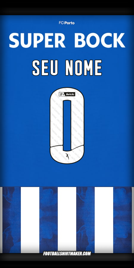 Camisa FC Porto 2024/2025 -  seu nome - 0