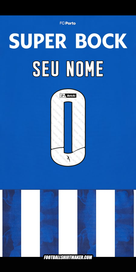 Camisa FC Porto 2024/2025 -  seu nome - 0