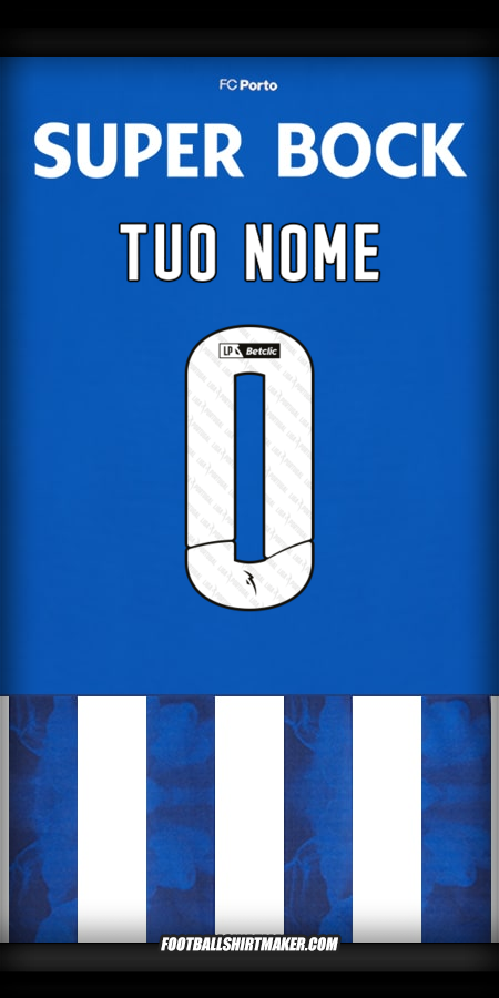 Maglia FC Porto 2024/2025 -  tuo nome - 0
