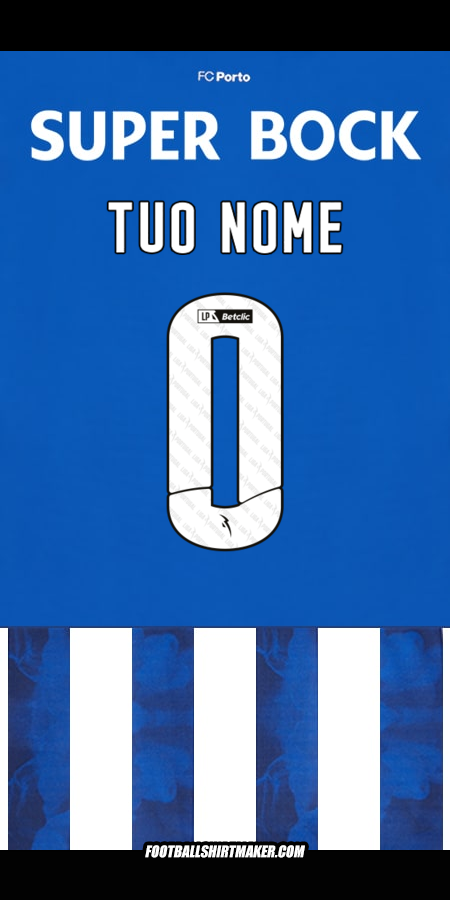 Maglia FC Porto 2024/2025 -  tuo nome - 0