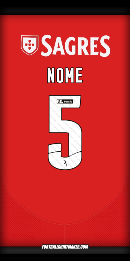 Maglia SL Benfica 2024/2025 -  nome - 5