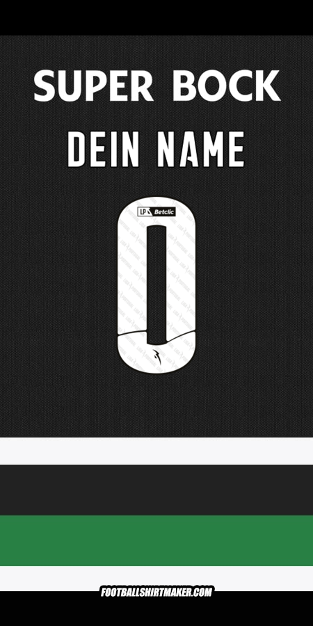 Trikot Sporting Clube 2024/2025 -  dein name - 0