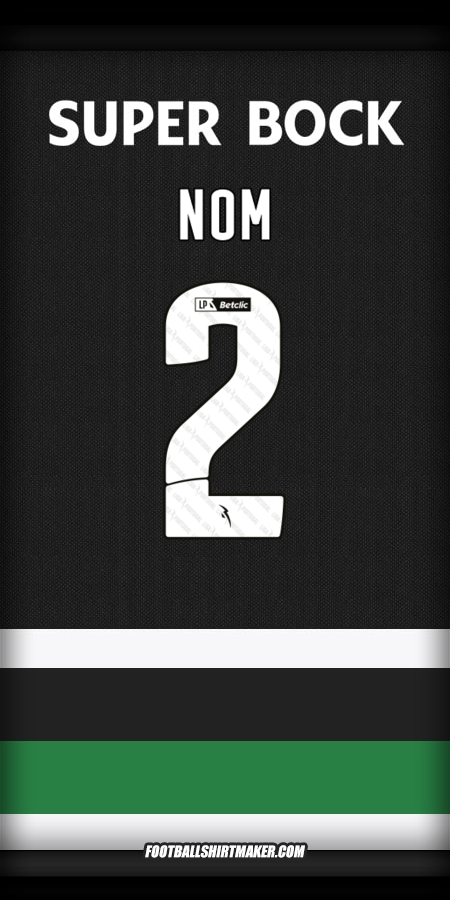 Maillot Sporting Clube 2024/2025 -  nom - 2