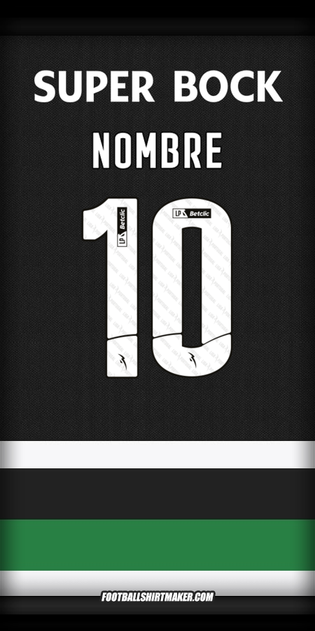 Jersey Sporting Clube 2024/2025 -  nombre - 10