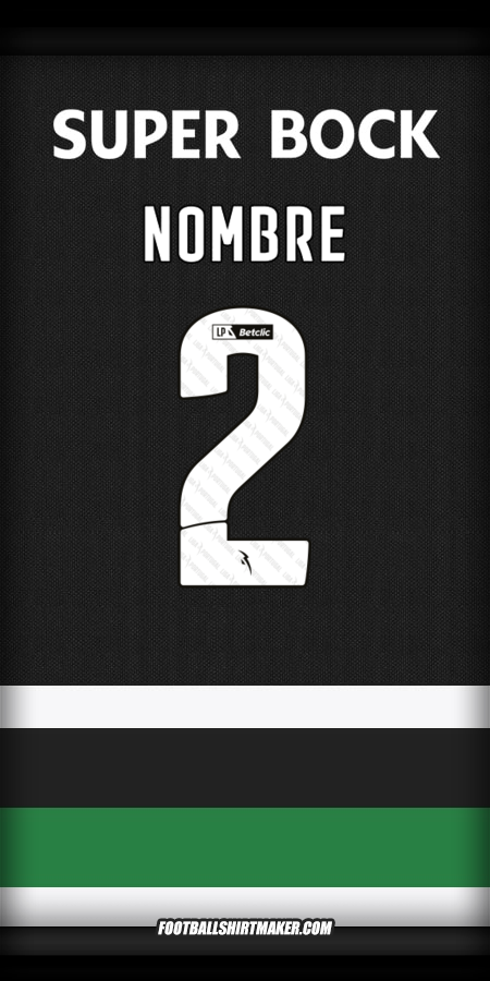 Jersey Sporting Clube 2024/2025 -  nombre - 2