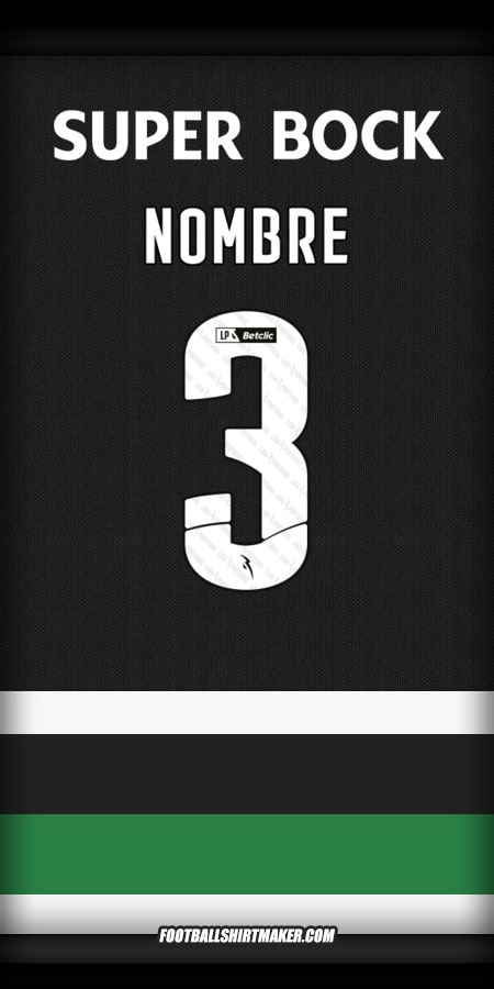 Jersey Sporting Clube 2024/2025 -  nombre - 3