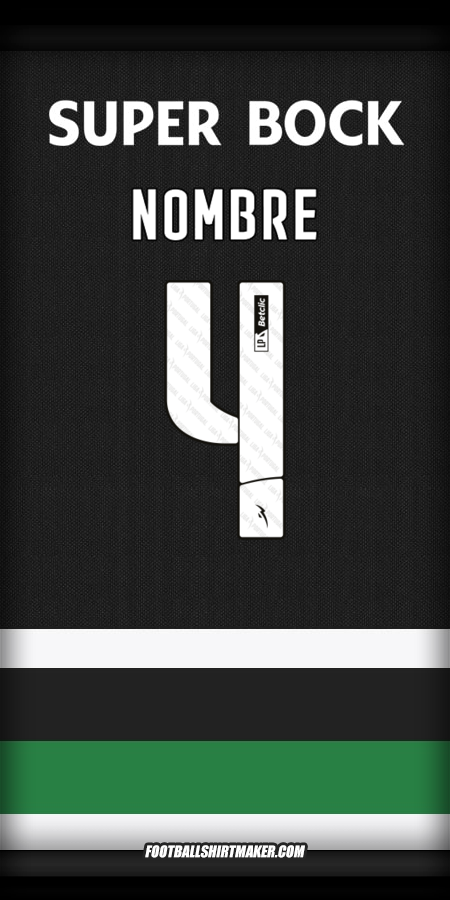Jersey Sporting Clube 2024/2025 -  nombre - 4