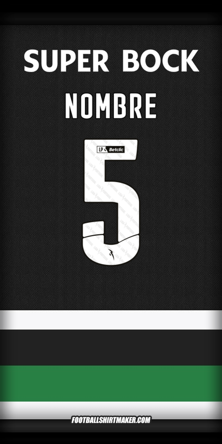 Jersey Sporting Clube 2024/2025 -  nombre - 5